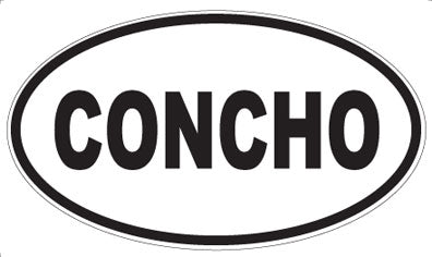 CONCHO - Oval Magnet