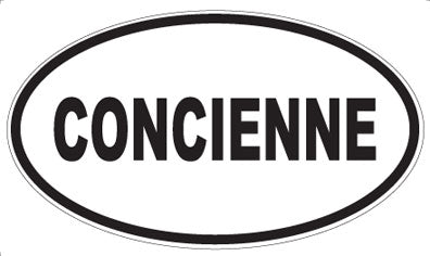 CONCIENNE - Oval Magnet