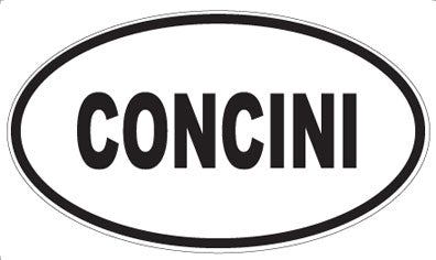 CONCINI - Oval Magnet