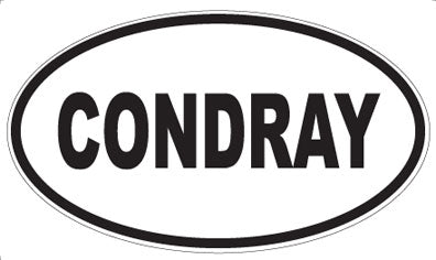 CONDRAY - Oval Magnet