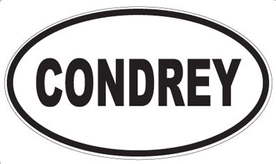 CONDREY - Oval Magnet