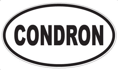 CONDRON - Oval Magnet