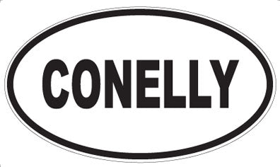 CONELLY - Oval Magnet