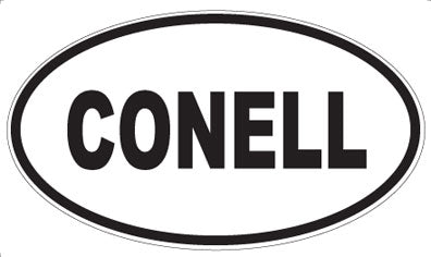 CONELL - Oval Magnet