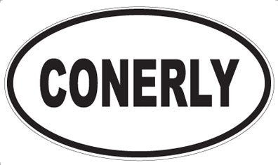 CONERLY - Oval Magnet