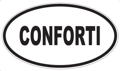 CONFORTI - Oval Magnet
