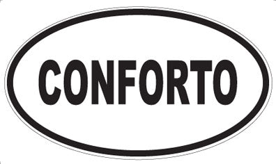 CONFORTO - Oval Magnet