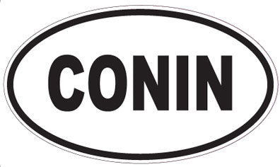 CONIN - Oval Magnet