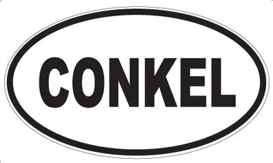 CONKEL - Oval Magnet