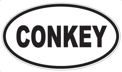 CONKEY - Oval Magnet