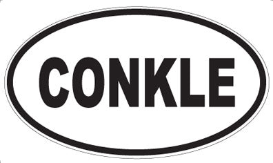 CONKLE - Oval Magnet