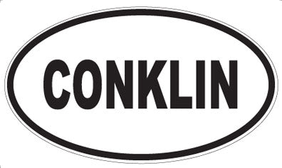 CONKLIN - Oval Magnet