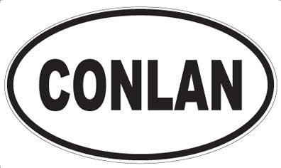 CONLAN - Oval Magnet
