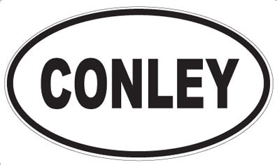 CONLEY - Oval Magnet