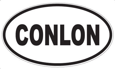 CONLON - Oval Magnet