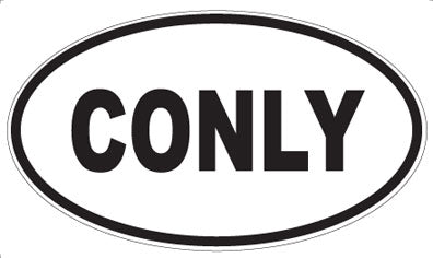 CONLY - Oval Magnet