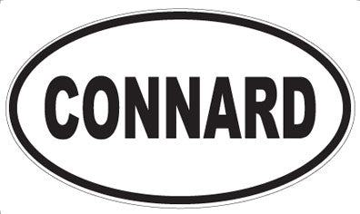 CONNARD - Oval Magnet