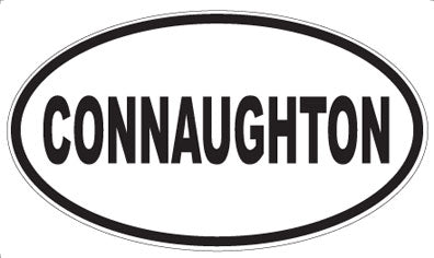 CONNAUGHTON - Oval Magnet