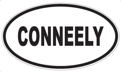 CONNEELY - Oval Magnet