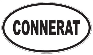 CONNERAT - Oval Magnet