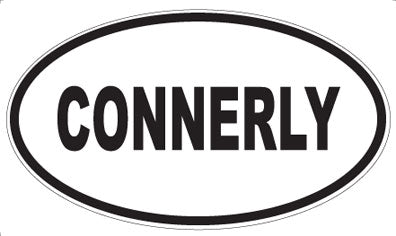 CONNERLY - Oval Magnet