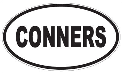 CONNERS - Oval Magnet
