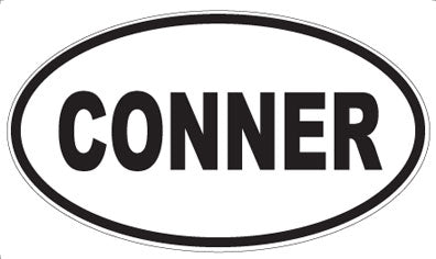 CONNER - Oval Magnet
