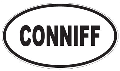 CONNIFF - Oval Magnet