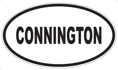 CONNINGTON - Oval Magnet