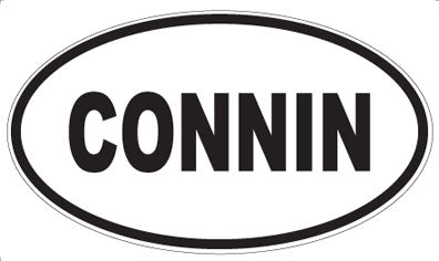 CONNIN - Oval Magnet