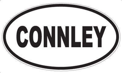 CONNLEY - Oval Magnet