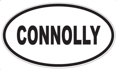 CONNOLLY - Oval Magnet