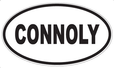 CONNOLY - Oval Magnet