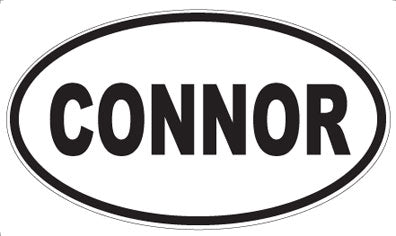 CONNOR - Oval Magnet