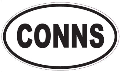 CONNS - Oval Magnet