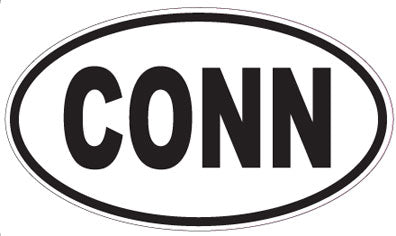 CONN - Oval Sticker