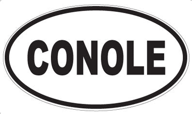 CONOLE - Oval Magnet