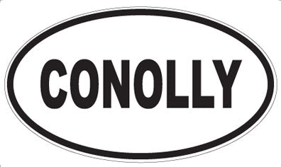 CONOLLY - Oval Magnet