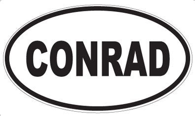 CONRAD - Oval Magnet