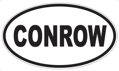 CONROW - Oval Magnet