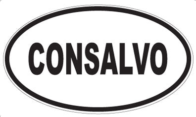 CONSALVO - Oval Magnet