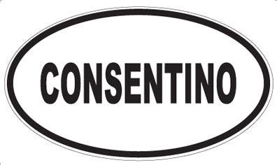 CONSENTINO - Oval Magnet