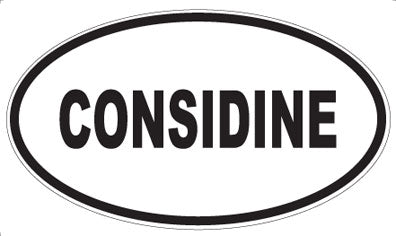 CONSIDINE - Oval Magnet