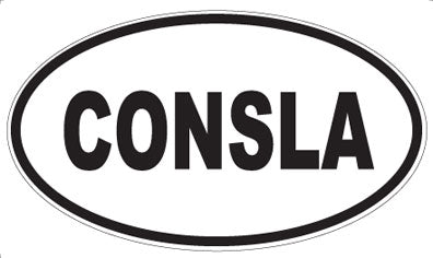 CONSLA - Oval Magnet