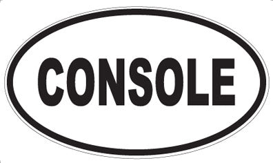 CONSOLE - Oval Magnet