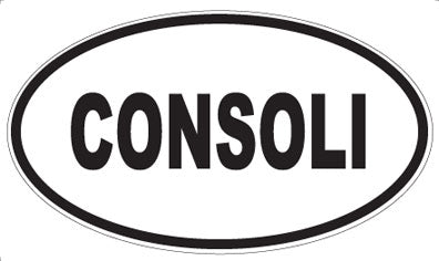 CONSOLI - Oval Magnet