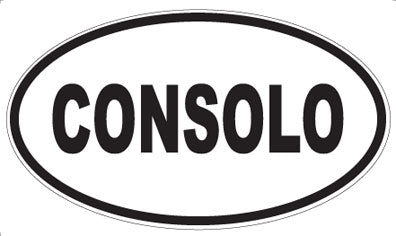 CONSOLO - Oval Magnet