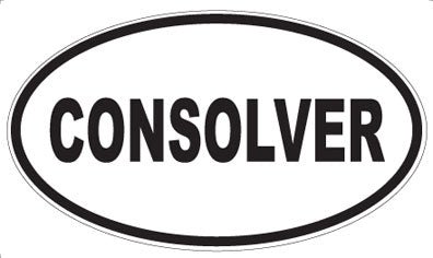 CONSOLVER - Oval Magnet
