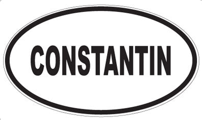 CONSTANTIN - Oval Magnet