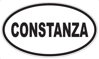 CONSTANZA - Oval Magnet